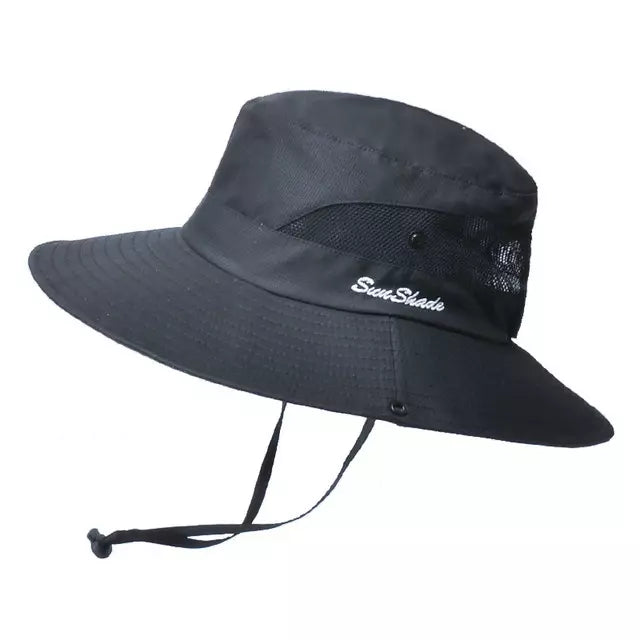 Chapéu De Sol Dobrável Com Proteção Uv 50+