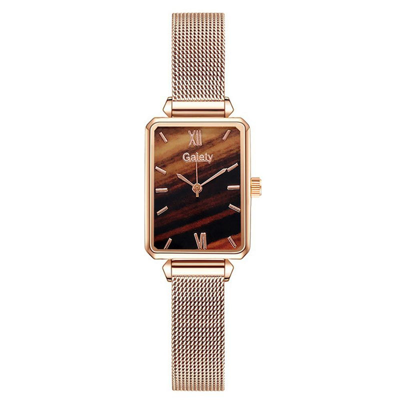Relógio Feminino The Gold + Bracelete e + Frete Grátis