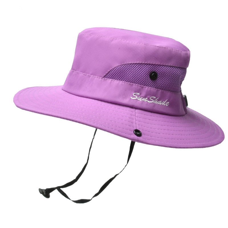 Chapéu De Sol Dobrável Com Proteção Uv 50+ Infantil