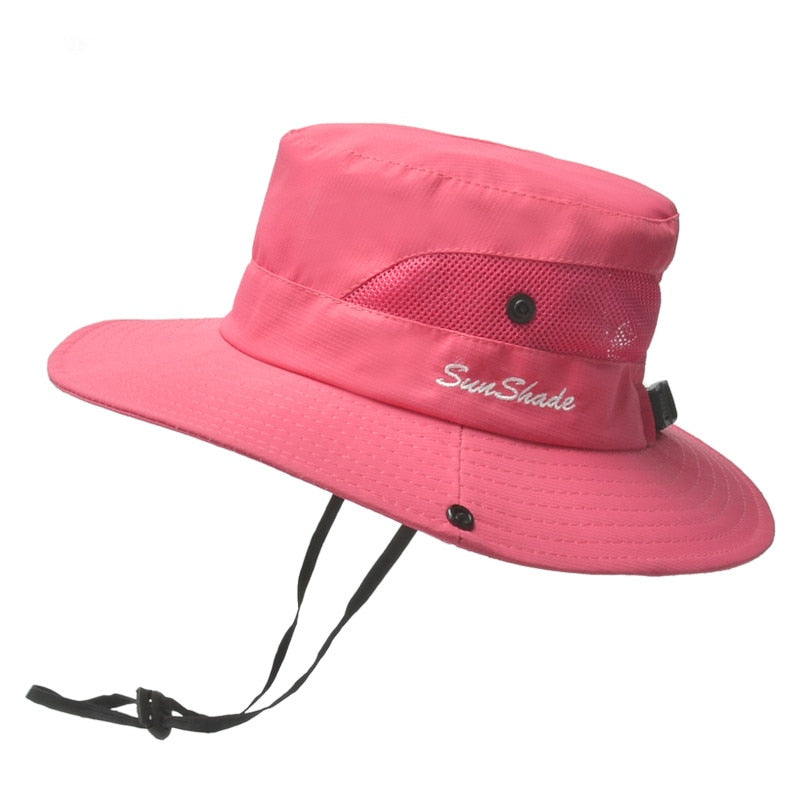 Chapéu De Sol Dobrável Com Proteção Uv 50+ Infantil